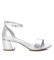 Xti Sandalias 045626 plateado -Altura tacón 5cm-