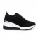 Xti Sneakers 43798 black -Height cua: 6cm