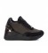 Xti Baskets 140031 vert -Hauteur du talon : 7cm