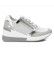 Xti Trainers 140973 Silver -Height wedge 7cm