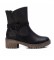 Xti Botas de tornozelo 036632 preto - Altura do calcanhar 5cm