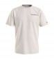 Tommy Jeans T-shirt dcontract Tommy Jeans blanc