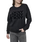 DKNY Mikina s flomastri črna