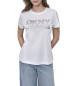 DKNY Majica z bleščicami bela