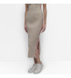 DKNY Jupe Canal beige