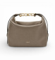 Furla Bolso de Piel Tonie de hombro gris, marrón