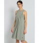 Lois Jeans Kort grøn kjole