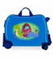 Movom Wielokierunkowa walizka na 2 kółkach Movom Dinos niebieska -38x50x20cm