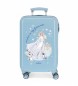 Joumma Bags Valise taille cabine Frozen Winter est ma valise rigide préférée bleu ciel -34x55x20cm