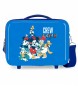 Joumma Bags ABS Toalettpåse Mickey Crew Love Anpassningsbar blå -29x21x15cm