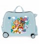 Joumma Bags Paw Patrol So Fun 2 kołowa wielokierunkowa walizka dziecięca Jasnoniebieska -38x50x20cm