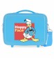 Joumma Bags Toilettaske ABS Donald Happy Face Tilpasbar lyseblå -29x21x15cm