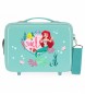 Joumma Bags Ariel Princess Celebration Adaptowalna torba toaletowa ABS turkusowa -29x21x15cm