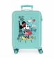 Joumma Bags Cabinekoffer Minnie Around the World Paris turquoise -38x55x20cm