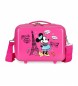 Joumma Bags Toilettas ABS Minnie Paris Aanpasbaar fuchsia -29x21x15cm