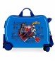 Joumma Bags Niebieska walizka Spiderman Great Power s -38x50x20cm