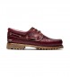 Timberland Leder Bootsschuhe Authentics 3 Eye Classic kastanienbraun 