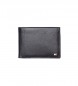 Tommy Hilfiger Foldable Leather Briefcase Black - 13X2X9.5Cm 