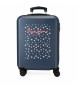 Pepe Jeans Cabin Suitcase Leslie rigid 55cm navy blue