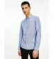 Tommy Jeans Chemise TJM Slim Stretch Oxford Shirt bleu