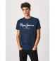 Pepe Jeans Original T-shirt Stretch N marinblå