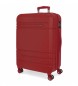 Movom Large Suitcase Movom Galaxy Rgida 78cm burgundy