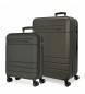 Movom Movom Galaxy antracitgrå 55-68 cm hård kuffertsæt