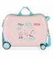 Enso Enso magisk enhörning rosa resväska för barn -38x50x20cm