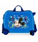 Joumma Bags Valise pour enfants 2 roues multidirectionnelles Mickey Couleur Mayhem bleu
