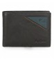 Pepe Jeans Pepe Jeans Striking Leather Wallet Navy Blue