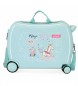 Enso Enso Magic Unicorn Turquoise kuffert til børn -38x50x20cm
