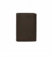 Joumma Bags Adept Alan verticale portemonnee met bruine muntzakje -8,5x11,5x1cm