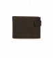 Joumma Bags Brązowy portfel Adept Alan -11x8.5x1cm