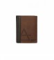 Joumma Bags Adept Jim brun upprättstående plånbok -8,5x10,5x1cm