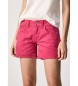 Pepe Jeans Short Siouxie rose