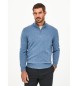 Hackett London Lambswool sweater blue