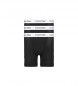 Calvin Klein Förpackning med 3 svarta korta boxershorts
