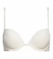 Calvin Klein Push Up Bra Flirty low cut white bra