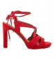 Mariamare Sandals 68342 red -Height heel 11cm