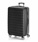 ITACA Large Travel Suitcase 4 Wheels 71270 Black -75x49x30cm