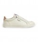 Pepe Jeans Kenton Vintage Sneakers i läder vit