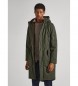 Pepe Jeans Parka verde Bowie