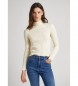 Pepe Jeans Dalia Rolled Pullover weiß