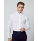 Hackett London Garment Dyed skjorta vit