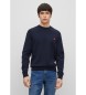 HUGO Saint Cassius navy jumper