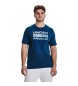 Under Armour UA Team Issue Wordmark Korte Mouw T-shirt blauw