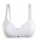 Tommy Hilfiger Soutien-gorge blanc  col en V
