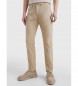 Tommy Hilfiger Pantaloni chino beige della collezione Denton 1985