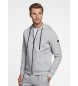 Hackett London Sports Sweatshirt with grey hood