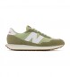 New Balance Zamszowe buty sportowe 237 zielone
